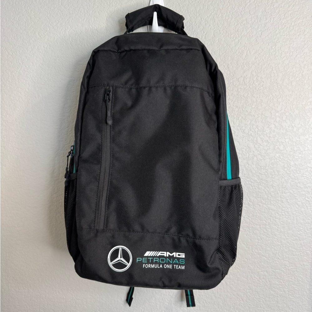 Mercedes AMG Petronas Black and Green Backpack